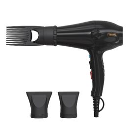 Фен для волосся WAHL PowerPik 5000 для афро-кучерявого волосся з насадкою-піком, 3 температурні режими, ефект анти-фриз