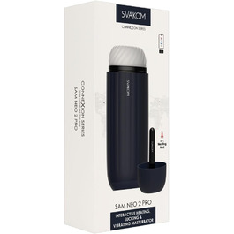 Svakom Neo 2 Pro - вібраційний масажер для чоловіків, блакитний, 22.8 см