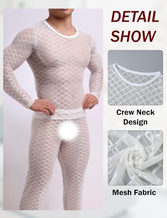 Футболка Maeau з сіткою та ромбом, прозора, спортивна, для чоловіків, розмір M-X (L, білий)