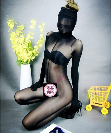 Боді-комбінезон BESYFAY чорного кольору з нейлону, унісекс, з рукавичками та 5 пальцями, цілісний