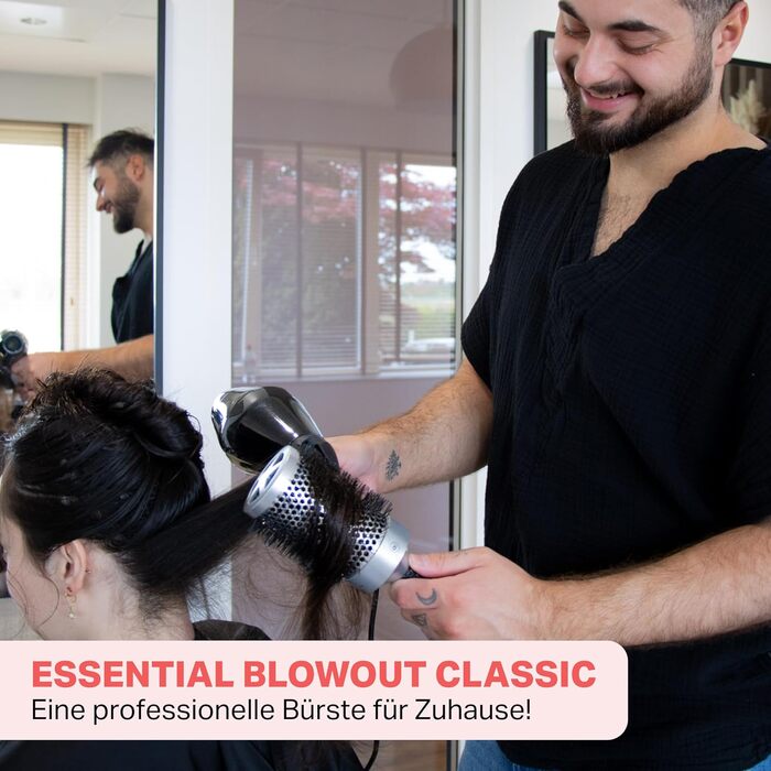 Фен Essential Blowout Classic для короткого волосся — швидке сушіння, антистатик та об'єм, 55 (L)