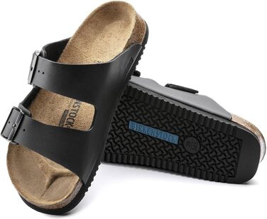 Сандалі професійні Birkenstock Arizona PROF BF вузькі, чорні, розмір 38 EU