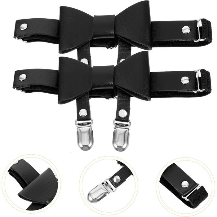 Жіночі наголовники DEARMAMY на ногу (5 шт.) - чорний