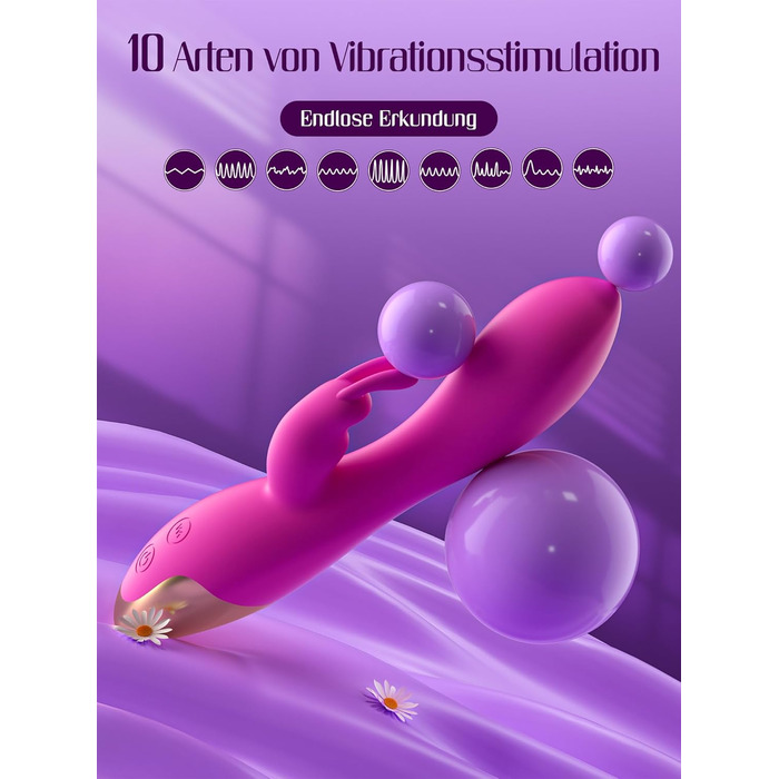 Вібратор для жінок: набори вібраторів з 10 режимів, кліторальний дildo, інтимні іграшки для пар, кольори: чорний, рожевий