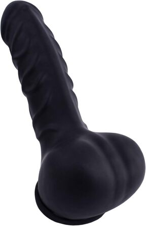 Чохол для пеніса з латексу Franz Schaft, 14 см, чорний - міцний, з мішком та вираженою головкою, виготовлено в Німеччині