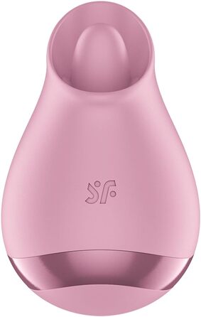 Satisfyer Tongue Player: вібратор для жінок, 8 режимів вібрації та стимуляції язичка, водонепроникний (IPX7), USB-C зарядка, силікон