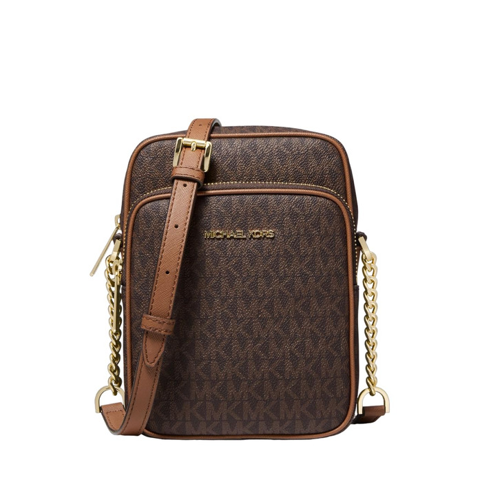 Жіноча сумка-кросбоді Michael Kors коричневого кольору