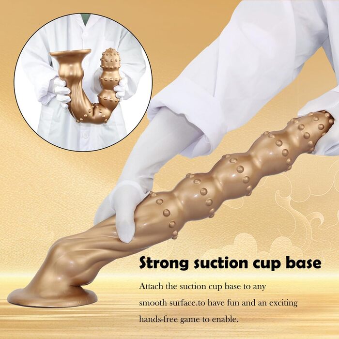 Анальний дилатор Yasexx GiantDildo з присоскою та стимулятором G-точки (L)