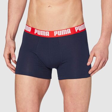 Боксер чоловічий PUMA Basic (5 шт. в упаковці), XL, багато кольорів (синій/червоний/чорний)