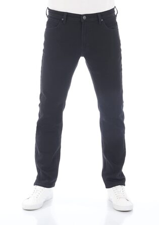 Чоловічі джинси Lee Daren Regular Straight Fit зі стрейчем, колір Rinse Black (38W / 32L)