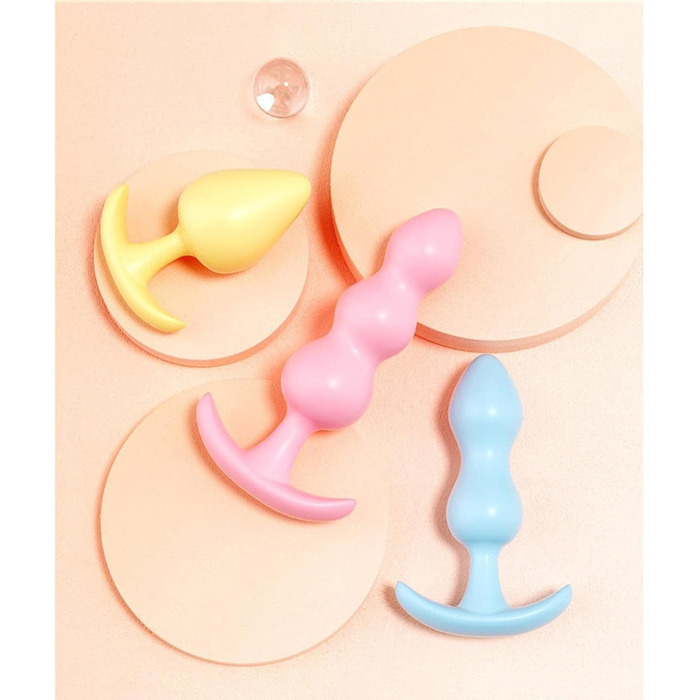 Анальні іграшки для дорослих: набір анальних пробок, стимулятор, дорослі інтим-іграшки
