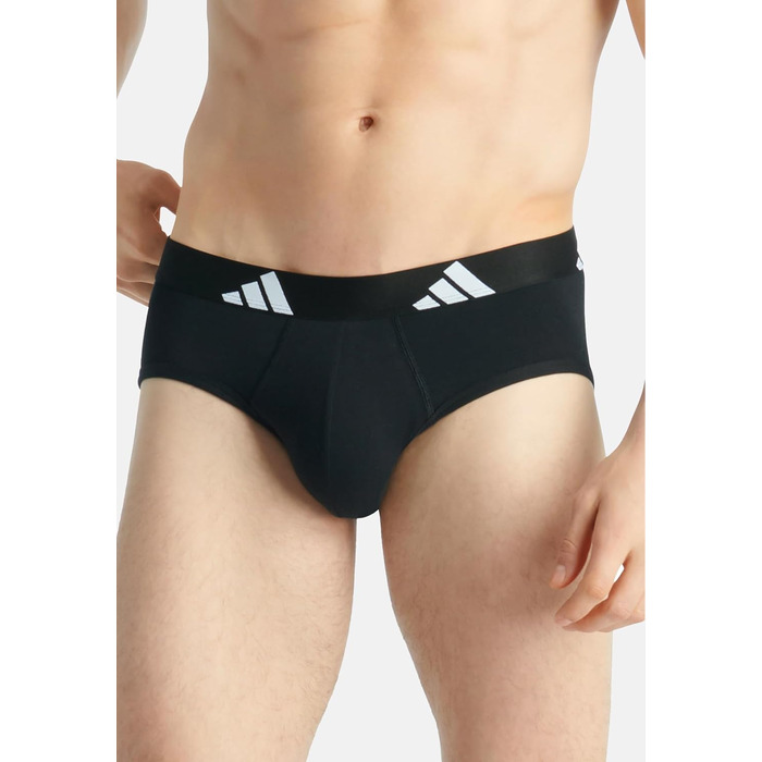 Труси чоловічі Adidas (3 шт. в упаковці) XXL, чорний (000)