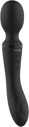 SHOTS VIVE Silicone Vibe Kontrolle - вібратор силіконовий, 1 шт (Чорний)