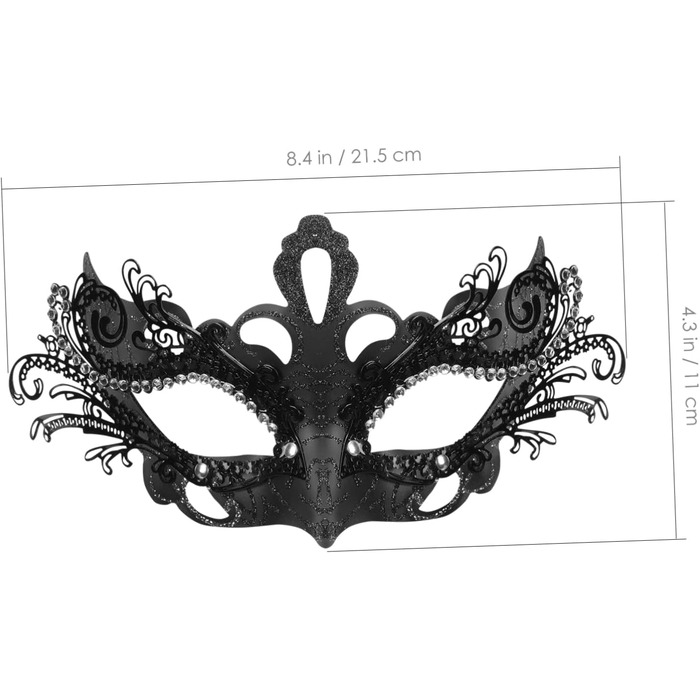 Маска на Хелловін Holibanna з 4-ма кульками: косплей, вечірка, маскарадна маска, аксесуар