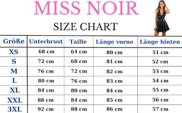 MI NOIR 6026: Чорне міні-плаття А-силуету з V-поглибленням для вечірок та клубів - 3XL