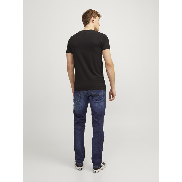 Чоловічі джинси Jack & Jones JJICLARK Regular Fit, синій денім, 36W / 34L