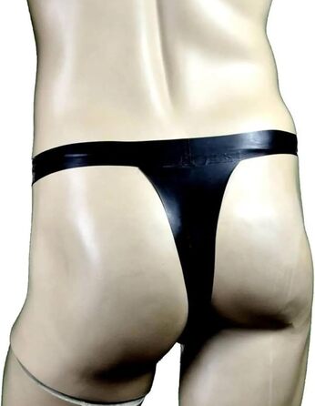 Чоловічі латексні футболки з гуми ODITE, прозорі, коричневі, XL