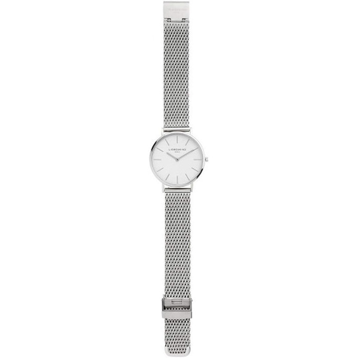 Жіночий наручний годинник Liebeskind Berlin LT-0156-MQ IP Black (Сріблястий / Білий)