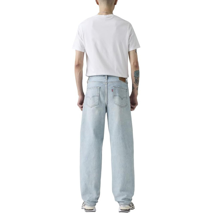 Чоловічі джинси Levi's 568 Loose Straight світло-блакитні Baby Blue Essentials, 34W/34L