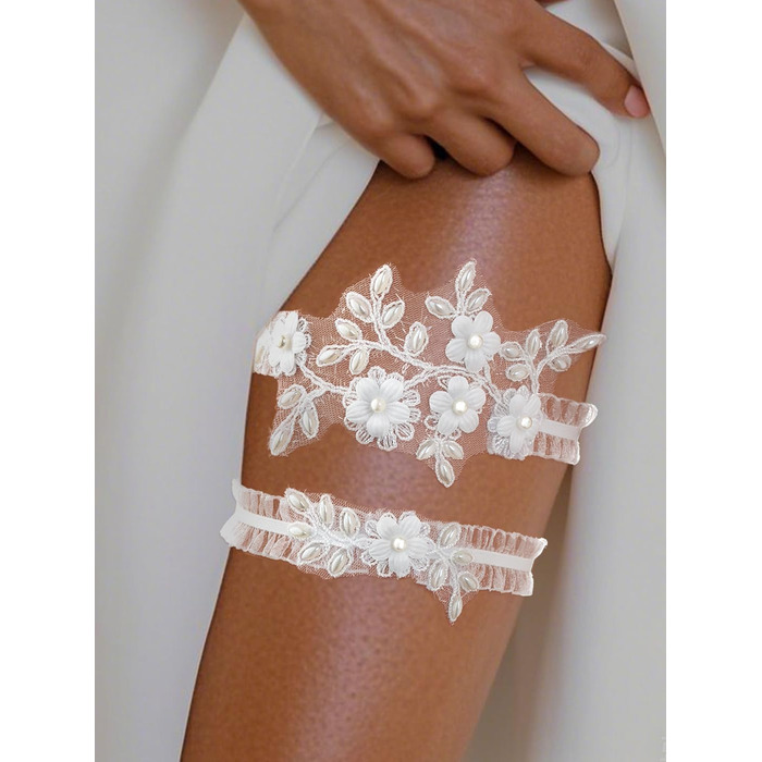 Шкарпетки мереживні для вечірки Campsis Hochzeit raut