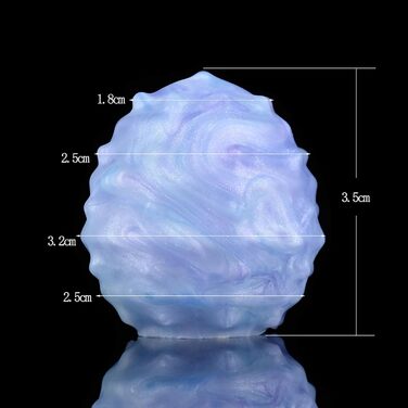 Анальні кульки з рідкого платиновиго силікону HXLXW для стимуляції G-точки, розширювач анусу (5 шт.)