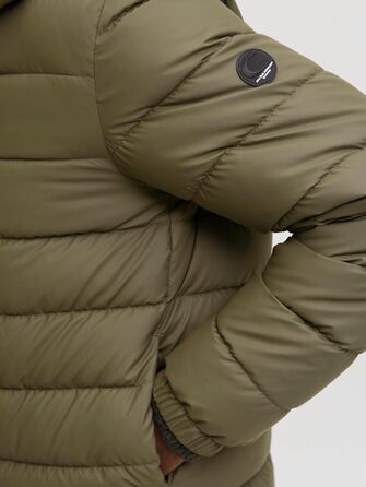 Чоловіча стібана куртка JACK & JONES (розмір L, колір Grape Leaf)