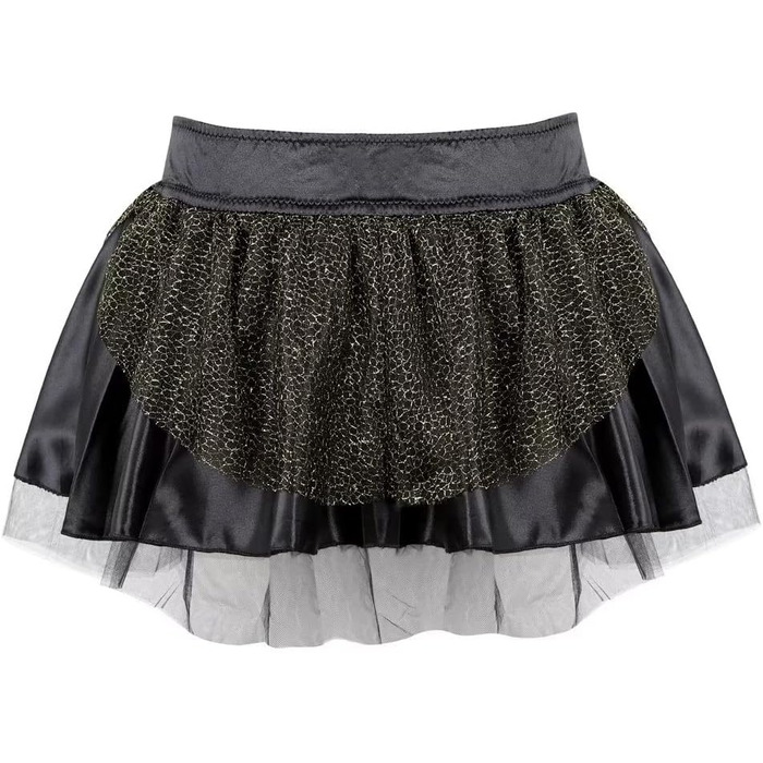 Сукня-корсет з корсетом, чорна, для жінок. Ефектний корсаж, шнуровка, блискавка, страпи, бурлескний стиль. Розмір XS. Модель Black7024