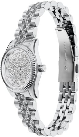 Жіночий наручний годинник Michael Kors Lexington, 26мм, кварцовий механізм, сталевий браслет (сріблястий)
