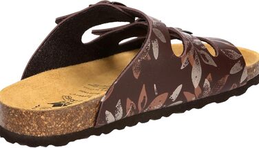 Жіночі домашні капці Lico Bioline Leave, коричневі, розмір 42 EU