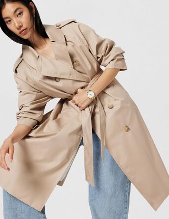 Жіночий кварцовий годинник Tommy Hilfiger з багатофункціональним циферблатом та сталевим браслетом, золотий