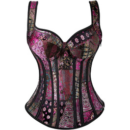 Корсет жіночий HNGHOU, корсет-шнурівка, пуш-ап, боді-формуючий топ, корсет через груди, бюстєри, розмір M, багато кольорів