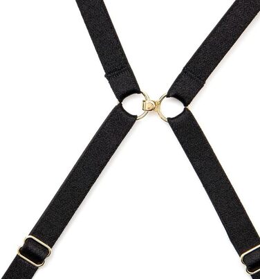 Чорний бюстгальтер Wingslove без пуш-ап з мереживом та прозорою сіткою, з силіконовими накладками на соски, 75C