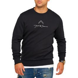Чоловічий світшот Jack & Jones Infinity Austin, чорний, розмір S