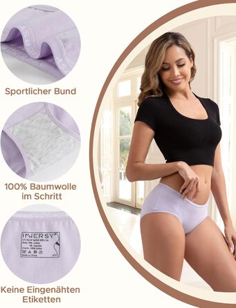 Шкарпетки чоловічі INNERSY, бавовна, труси-сліпи, 6 шт. (XL, різнокольорові, м'які)