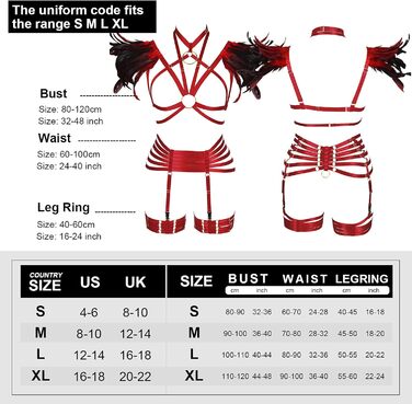 Жіночий комплект пір'яний корсет, бюстгальтер, клітка, великі розміри, панк, готика, фестиваль, карнавал, костюм (бордовий, довгий)