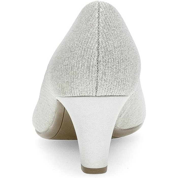 Жіночі туфлі-човники Gabor Fashion-41.400, сріблясті, розмір 39 EU