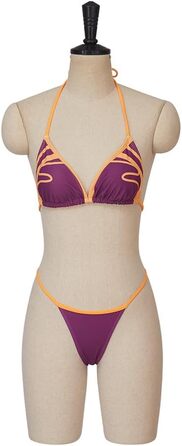 Костюм косплею Принцеси Зельди VEECOOCOS: сексуальний набір нижньої білизни, костюм на Хелловін, сукня 3XL фіолетового кольору