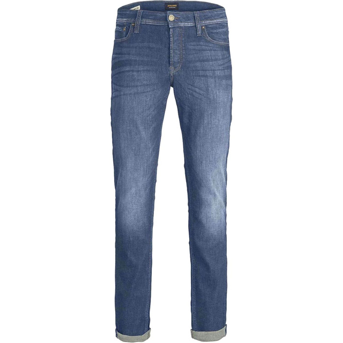 Чоловічі джинси Jack & Jones Tim Original AGI 010 Slim/Straight Fit, Medium Blue Denim (32W/32L)