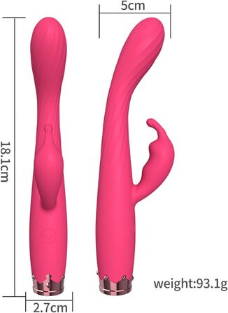 Вібратор для жінок Rabbit G-Spot, 10 режимів, фіолетовий