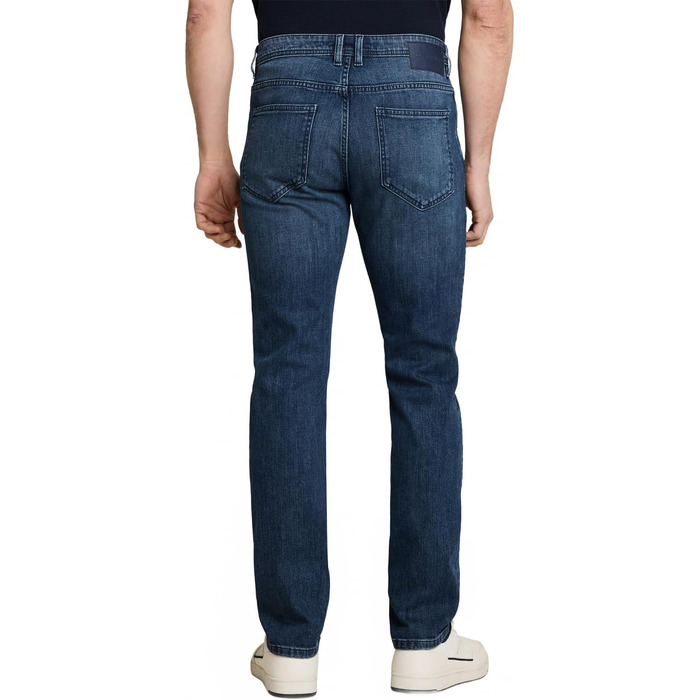 Чоловічі джинси Tom Tailor TTJOSH Regular Slim, колір Mid Stone Bright Blue Denim, розмір 34W/32L
