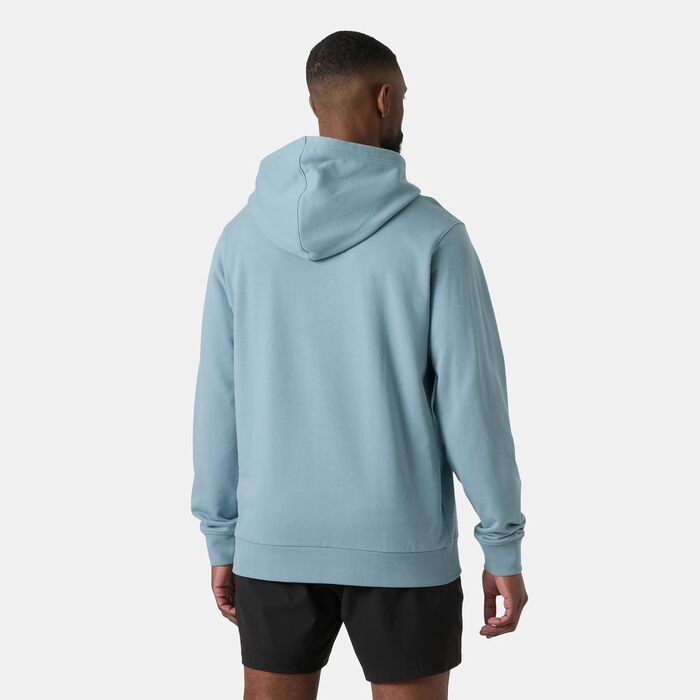 Чоловічий худі Helly Hansen HH Logo з капюроном, розмір XL, колір Windy Blue