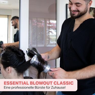 Фен Essential Blowout Classic для короткого волосся — швидке сушіння, антистатик та об'єм, 55 (L)