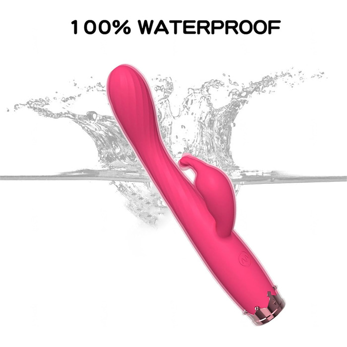 Вібратор для жінок Rabbit G-Spot, 10 режимів, RoseRed