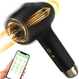 Масажер для чоловіків з 10 режимами вібрації, стимулятор статевого члена, автоматичний статевий масажер з керуванням через додаток, сексуальна іграшка для чоловіків та пар