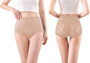 Шикарні жіночі труси-сліпи з високою талією, корсетний ефект, 3 шт. у наборі, BLKDOTS