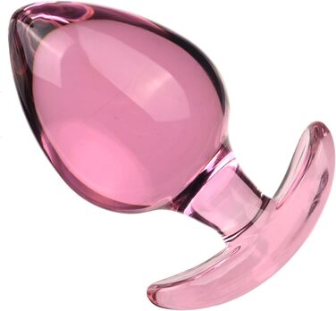 Анальний вібратор з кристалічними кульками - G-Spot стимулятор для жінок та чоловіків