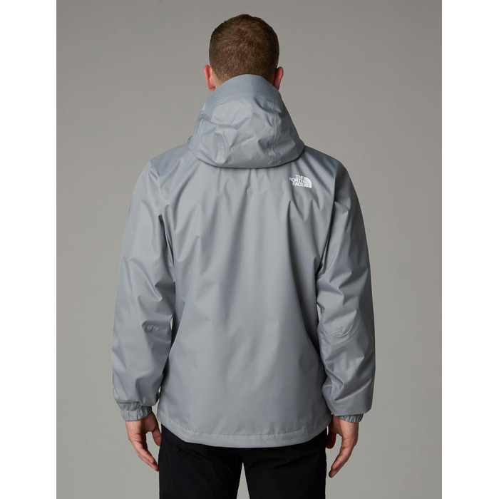 Чоловіча водонепроникна куртка з капюшоном The North Face Quest, дихаюча, Monument Grey, розмір XL