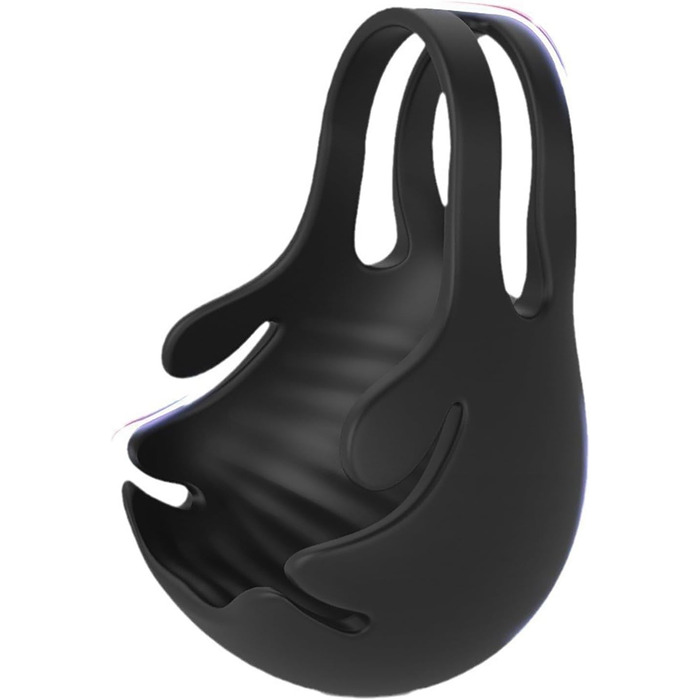 Вібруючий кільце для яєчок з 9 режимами вібрації, масажер для яєчок, пристрій для мастурбації, пульт дистанційного керування, тренажер для чоловіків та пар