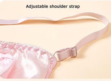 2 шт. Шовкові бра Seiden-BHS Ultradünne для жінок, без кісточок, м'які та зручні для повсякденного носіння, 2025 (18,34/75) 34 18