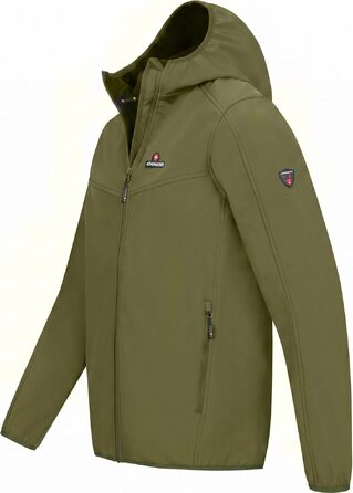Чоловіча легка куртка Softshell Höhenhorn Alpberg для активного відпочинку та прогулянок, демісезонна, XL, зелена